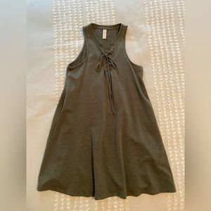 Altar’d State olive green shift dress